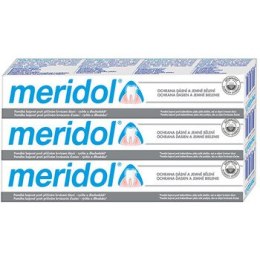Meridol Gentle White Tripack Toothpaste (3 pcs) - Toothpaste with whitening effect 75 ml