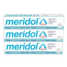 Meridol Tripack Toothpaste (3 pcs) - Toothpaste against gingivitis 75 ml