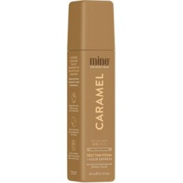 Minetan Caramel Self Tan Foam - Samoopalovací pěna se zlatavým efektem 200 ml