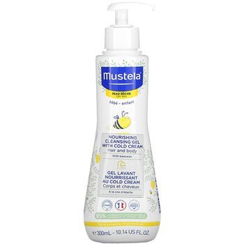 Mustela Bébé Nourishing Cleansing Gel with Cold Cream - Shower gel 300 ml