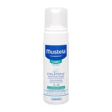 Mustela Bébé Stelatopia Foam Shampoo - Soothing shampoo for children with extremely dry and atopic skin 150 ml