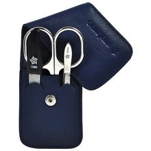 Pfeilring Solingen 3-piece travel manicure set blue