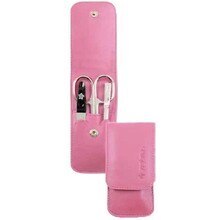 Pfeilring Solingen Pink Travel Manicure Set 3 pcs