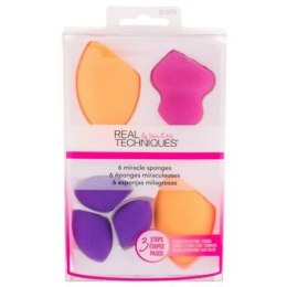 Real Techniques Sponges Mini Brush Trio (6 pcs) - Sponges for precise make-up application