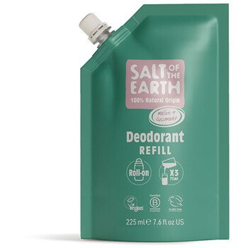 Salt-Of-The-Earth Melon & Cucumber Deo Refill - Náplň přírodního kuličkového deodorantu 225 ml