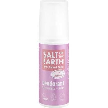 Salt-Of-The-Earth Peony Blossom Natural Deodorant - Natural mineral deodorant spray with the scent of peony 100 ml