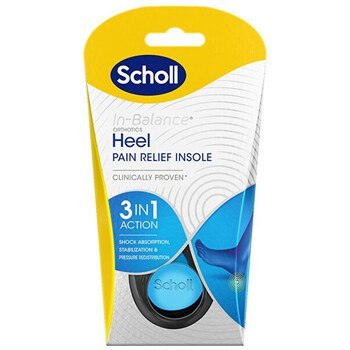 Scholl In-Balance Heel Pain Relief Insole ( 1 pair ) Small