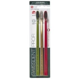 Swissdent Soft-Medium Festive Toothbrush Set - Zubní kartáček