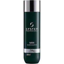 System Professional Man Silver Shampoo - purple shampoo for men 250 ml