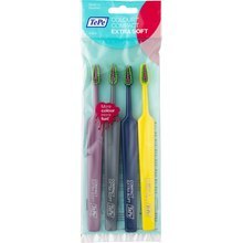TePe Color Compact (extra soft) - Toothbrush in a bag (4 pcs)