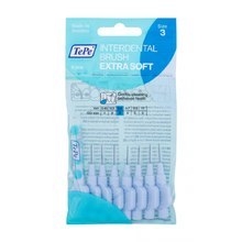 TePe Interdental Brush Extra Soft (0.6 mm blue ) - Very fine interdental brushes 6.0ks