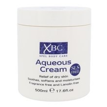 XPel Body Care Aqueous Cream SLS Free - Body cream for skin hydration 500 ml