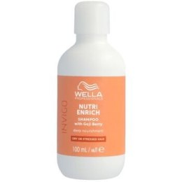 Wella Professional Nourishing Shampoo for Dry and Damaged Hair Invigo Nutri- Enrich (Deep Nourishing Shampoo) 100 ml