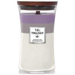 WoodWick Amethyst Sky Trilogy Vase Scented candle 609.5 g