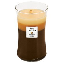 WoodWick Café Sweets Trilogy Vase (coffee sweets) - Scented candle 609.5 g