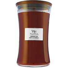 WoodWick Cinnamon Chai Vase (Cinnamon Chai) - Scented Candle 275.0 g