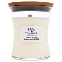 WoodWick Island Coconut Vase (Juicy Coconut) - Scented Candle 609.5 g