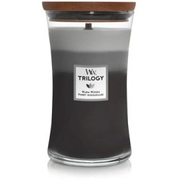 WoodWick Scented candle Trilogy Fireside, Redwood, Sandalwood Clove 609 g 275.0 g