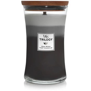 WoodWick Scented candle Trilogy Fireside, Redwood, Sandalwood Clove 609 g 275.0 g
