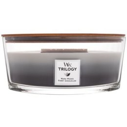 WoodWick Warm Woods Trilogy Ship - Warm Candle 453.6 g