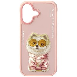 Etui Nimmy Glasses Cool Dog do iPhone 17 różowy