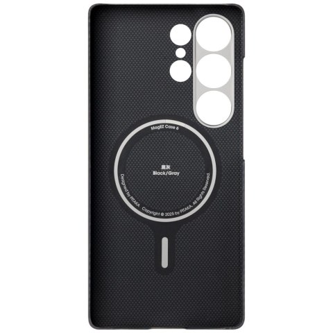 Etui PITAKA Cairn Case MagSafe do Samsung Galaxy S25 Ultra czarno-szary