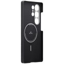 Etui PITAKA Cairn Case MagSafe do Samsung Galaxy S25 Ultra czarno-szary