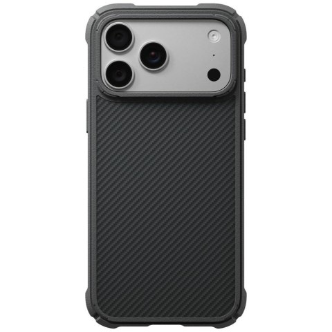 Etui PITAKA Cairn Case MagSafe do iPhone 18 Pro Max / 17 Pro Max czarno-szary