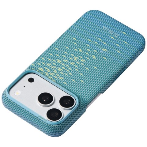Etui PITAKA Edge Case MagSafe do iPhone 18 Pro /17 Pro lucid blue