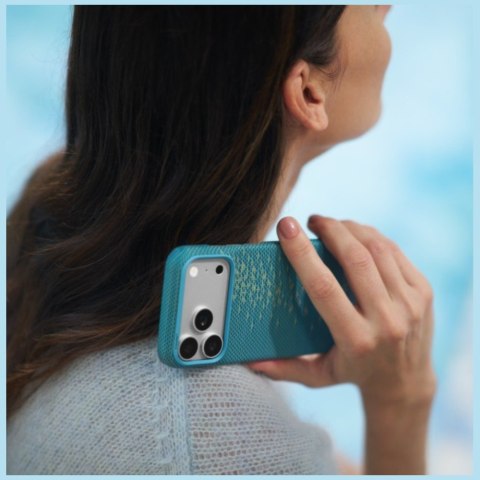Etui PITAKA Edge Case MagSafe do iPhone 18 Pro /17 Pro lucid blue