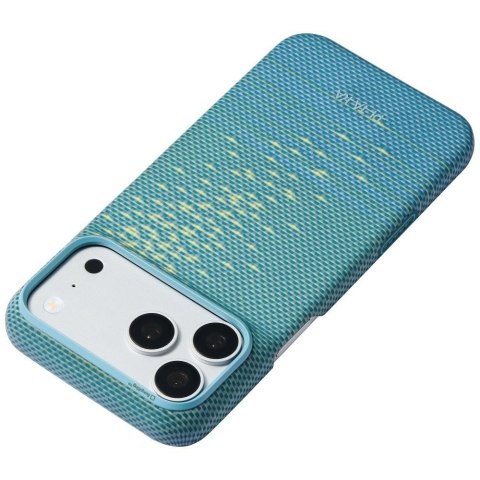 Etui PITAKA Edge Case MagSafe do iPhone 18 Pro Max /17 Pro Max lucid blue