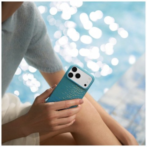 Etui PITAKA Edge Case MagSafe do iPhone 18 Pro Max /17 Pro Max lucid blue