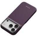 Etui PITAKA Edge Case PTK Weaving-Charoite MagSafe do iPhone 18 Pro / 17 Pro fioletowy