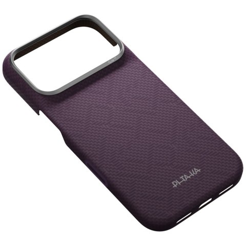 Etui PITAKA Edge Case PTK Weaving-Charoite MagSafe do iPhone 18 Pro / 17 Pro fioletowy