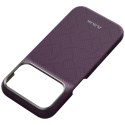 Etui PITAKA Edge Case PTK Weaving-Charoite MagSafe do iPhone 18 Pro / 17 Pro fioletowy