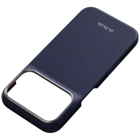 Etui PITAKA Edge Case PTK Weaving-Sapphire MagSafe do iPhone 18 Pro / 17 Pro niebieski
