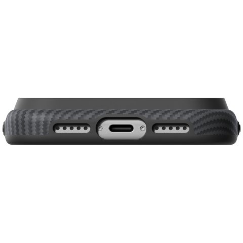 Etui PITAKA Summa Case MagSafe do iPhone 18 Pro / 17 Pro czarno-szary