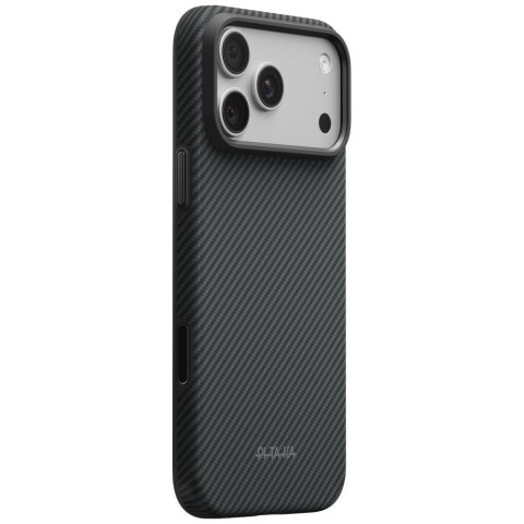 Etui PITAKA Summa Case MagSafe do iPhone 18 Pro Max / 17 Pro Max czarno-szary