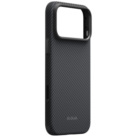 Etui PITAKA Summa Case MagSafe do iPhone 18 Pro Max / 17 Pro Max czarno-szary