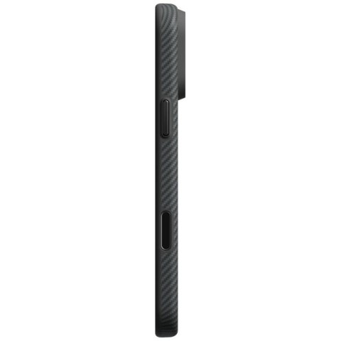 Etui PITAKA Summa Case MagSafe do iPhone 18 Pro Max / 17 Pro Max czarno-szary