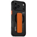 Etui Skinarma Haxa do iPhone 17 Pro Max Magnetic Charging + Grip Stand grafitowy