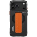 Etui Skinarma Haxa do iPhone 17 Pro Max Magnetic Charging + Grip Stand grafitowy