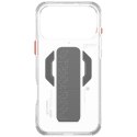 Etui Skinarma Haxa do iPhone 17 Pro Max Magnetic Charging + Grip Stand przezroczysty