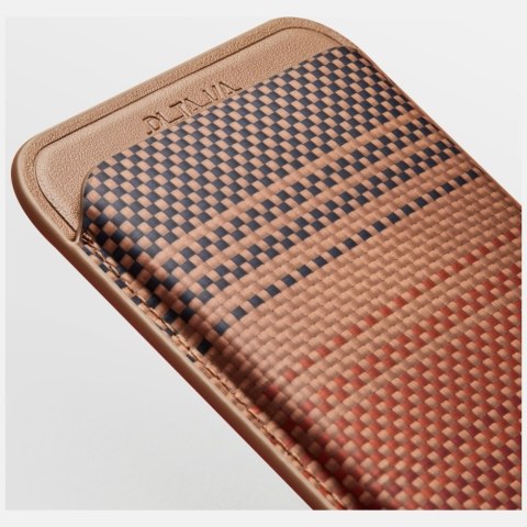 Portfel magnetyczny PITAKA Woven Wallet MagSafe do telefonu sunset