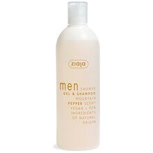 Ziaja Mountain Pepper Men Gel & Shampoo 400 ml