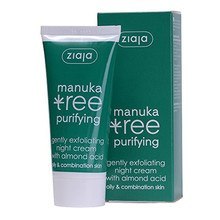 Ziaja Night Cream Gently Exfoliating Manuka Tree Purifying 50 ml 50 ml