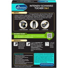 Dr.Beckmann Intensiv-Schwarz Intensywnie Czarne Chusteczki do Prania 8 szt.