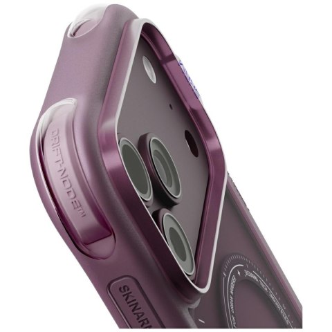 Etui Skinarma Avion MagSafe do iPhone 18 Pro / 17 Pro burgundowy