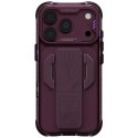 Etui Skinarma Helio CE Grip Stand do iPhone 18 Pro / 17 Pro burgundowy