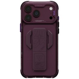 Etui Skinarma Helio CE Grip Stand do iPhone 18 Pro Max / 17 Pro Max burgundowy